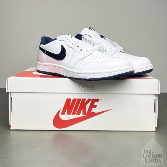 Air Jordan 1 Retro Low '85 OG ' Metallic Blue' 2024 FB9933-141 Brand New